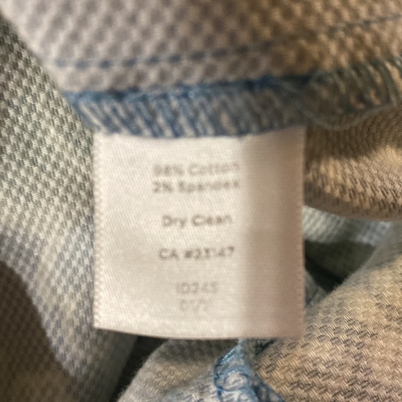 Talbots Blue/Green/White Skirt Size 2P - Picture 6 of 8